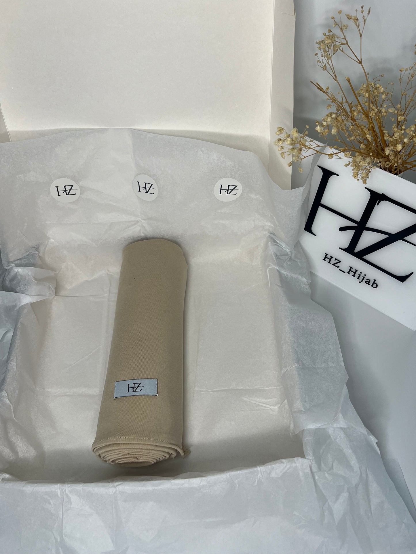 Hijab Jersey Breathable Crème