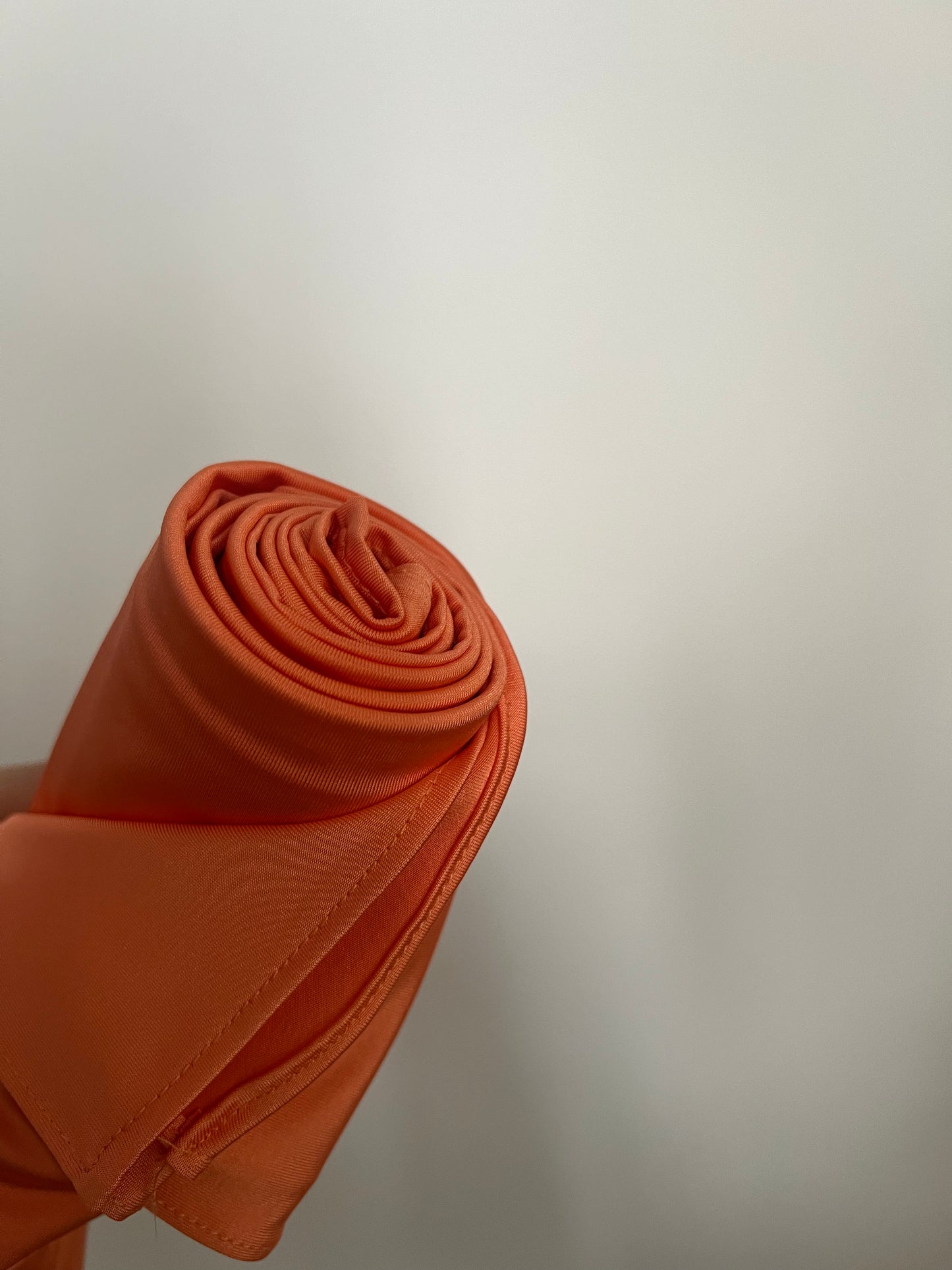 Hijab Jersey Premium Satiné Orange